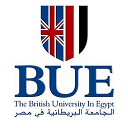 The British University in Egypt logo